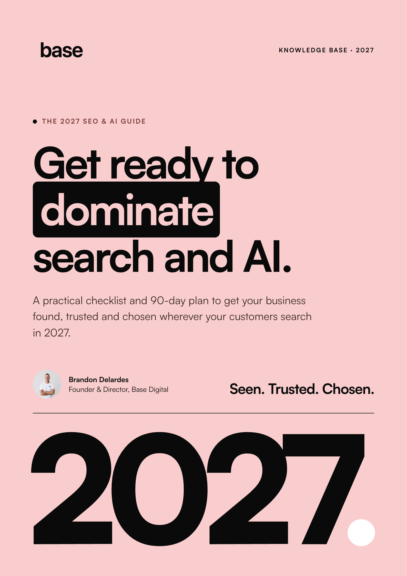 The 2027 SEO & AI Guide: get ready to dominate cover